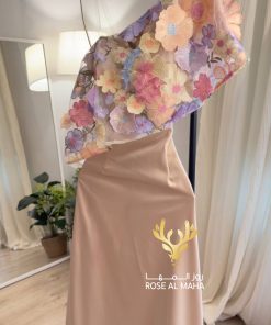 روز المها - فستان عيد تفته ورد