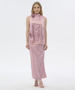 افورا  - فستان بشال مدمج