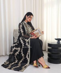 ورزان - جلابيه بتطريز كمبيوتر وبتفاصيل جميله