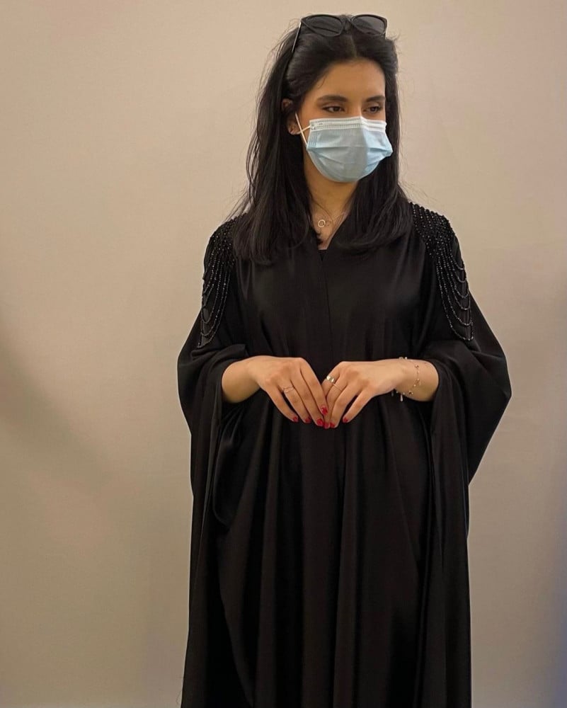 مارينا للعبايات - عباية قطري حرير ناعم - الصورة 3