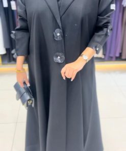 Alternative view of مارينا للعبايات - عباية النجلا لون اسود