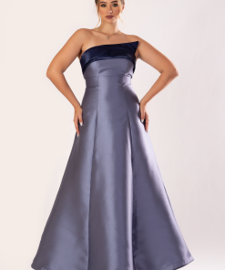 تريجر آيلاند - فستان سهرة طويل اوف شولدر