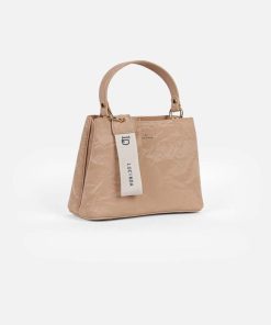 Alternative view of أوبرا فاشن - شنطة يد لوسيندا بوشاح فاخر لون بيج فاتح