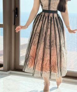 Alternative view of تريجر آيلاند - فستان ميدي