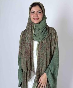 عزة المتميزة - حرير اخضر زمرد