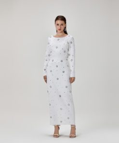 افورا  - طقم مزين بالكرستال