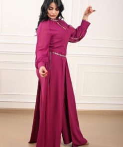 أوبرا فاشن - افرهول سهرة اكمام طويله