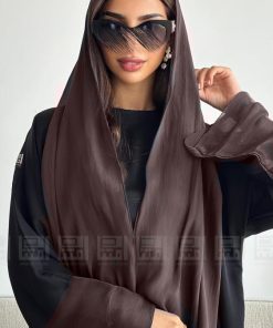 Alternative view of دار امتنان - بكج عبايتين بلاك بيري A-Line بتصميم أنيق ومريح- 1561