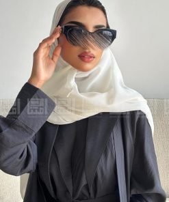 Alternative view of دار امتنان - عباية صيفية باللون الرمادي - 1412