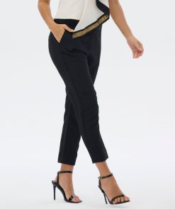 افورا  - بنطلون أسود سادة