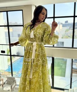 ورزان - جلابية راقية مع حزام