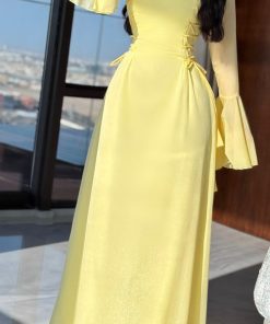 روز المها - فستان ناعم شيفون