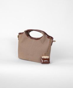 Alternative view of أوبرا فاشن - شنطة نسائية قماش مع شنطة صغيرة جلد