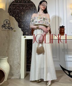 Alternative view of جولينا  - جلابية بيج 2