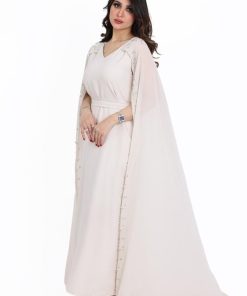 Alternative view of تريجر آيلاند - فستان بكاب مطرز من الحواف