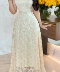 تريجر آيلاند - فستان طويل كت ترتر ورود