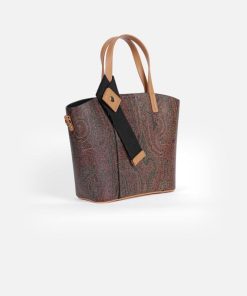 Alternative view of أوبرا فاشن - شنطة يد نسائية ماركة باجكو بنقشة شرقية ولون بني فاتح