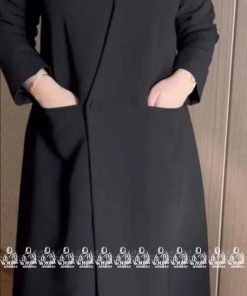 الفيروز - عباية السهد كتف بجيوب