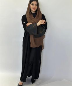 مارينا للعبايات - عبابه ليلك بني