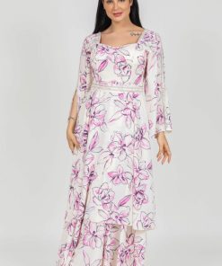 Alternative view of تريجر آيلاند - فستان مشجر طويل