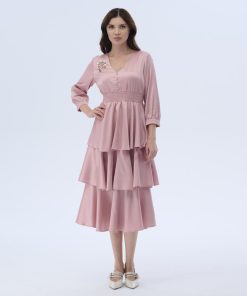 افورا  - فستان بطبقات مميز