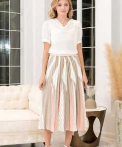 Alternative view of افورا  - تنورة بكسرات انيقة