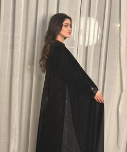 Alternative view of مارينا للعبايات - عبايه "نرجس"اسود