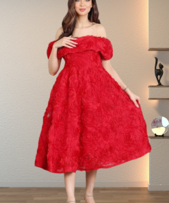 تريجر آيلاند - فستان اوف شولدر ورود