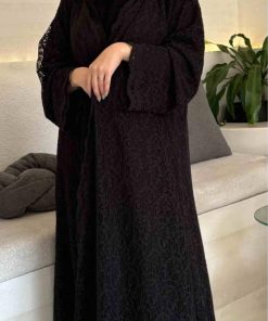 Alternative view of عزة المتميزة - عباية كوردون اسود