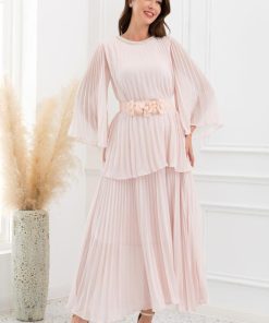 افورا  - فستان بكسرات مميز