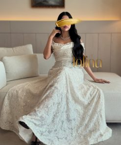 Alternative view of جولينا - فستان Wahj وهج بيج ناعم