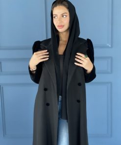 Alternative view of عزة المتميزة - عباية رسمية سوداء