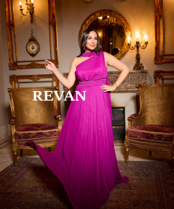 ريفان - فستان سهرة زهرة الصحراء