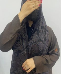 مارينا للعبايات - ‏عباية كلوش ‏بني