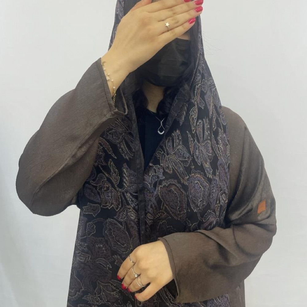 مارينا للعبايات - عباية كلوش بني