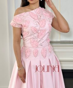 Alternative view of جولينا - طقم وردي مطرز