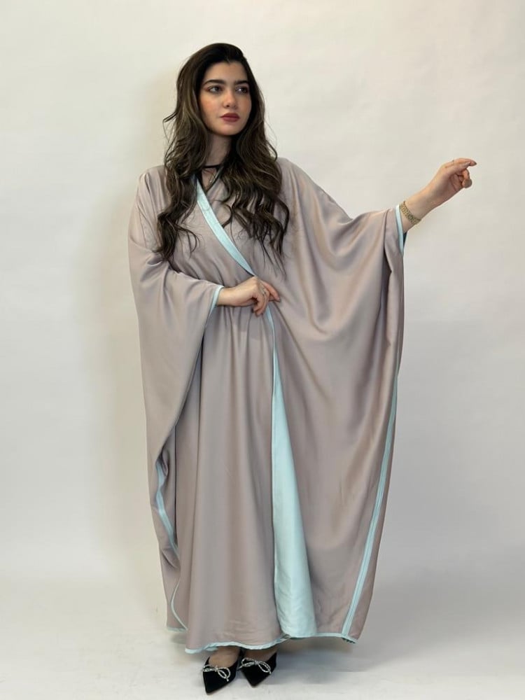 مارينا للعبايات - عباية بشت دبل فيس حرير - الصورة 3