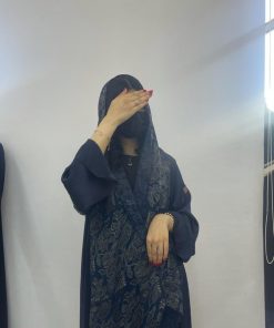 Alternative view of مارينا للعبايات - عباية كلوش كحلي