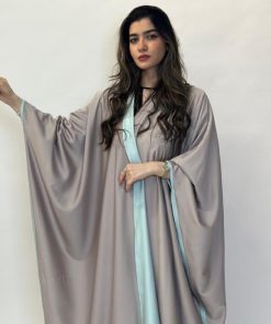 مارينا للعبايات - عباية بشت دبل فيس حرير