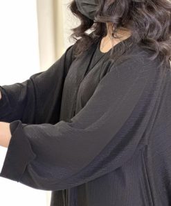 مارينا للعبايات - عباية كلوش لامعه