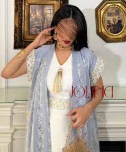 Alternative view of جولينا  - جلابية قطعتين بنفسجي