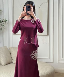 Alternative view of جولينا - طقم عنابي