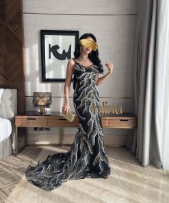 Alternative view of جولينا - فستان وهج Luxe