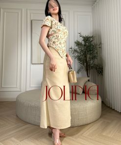 Alternative view of جولينا - طقم قطعتين بيج