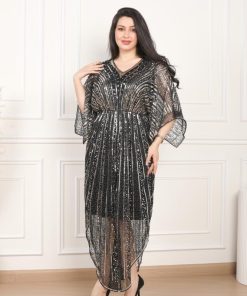 Alternative view of أوبرا فاشن - فستان سهرة قطعة فاخره بتصميم انيق وعصري