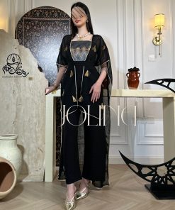 Alternative view of جولينا  - جمب سوت قطعتين لون اسود