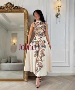 جولينا - طقم قطعتين بيج أسر Beige Aser