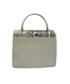 Alternative view of أوبرا فاشن - شنطة يد نسائية فاخرة سكري بملمس ناعم مزينة باكسسوار