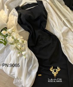 Alternative view of روز المها - فستان ناعم باكمام مفتوحه