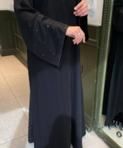 جواهر - عباية مفتوحة تطريز من الخلف 012345678